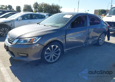 2014 Honda Accord Sport from USA, damaged, VIN 1HGCR2F51EA025011